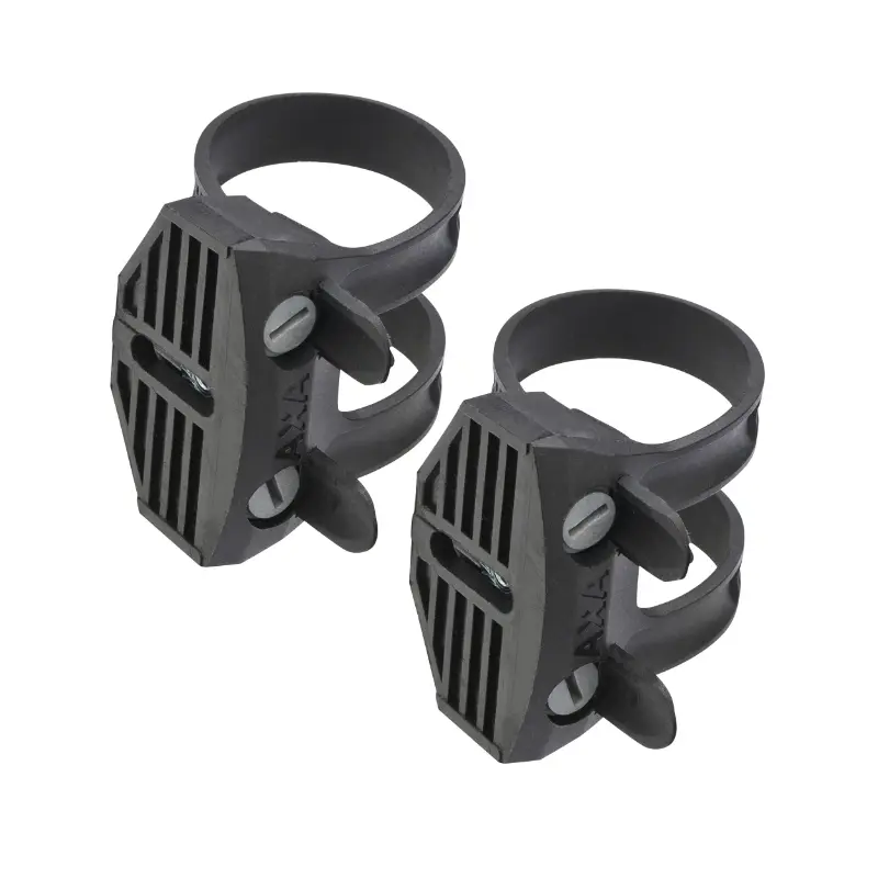 Axa Flex Mount کلپ فکسنگ ہارس شو تالے کے لیے (جوڑی) — 3 ویو
