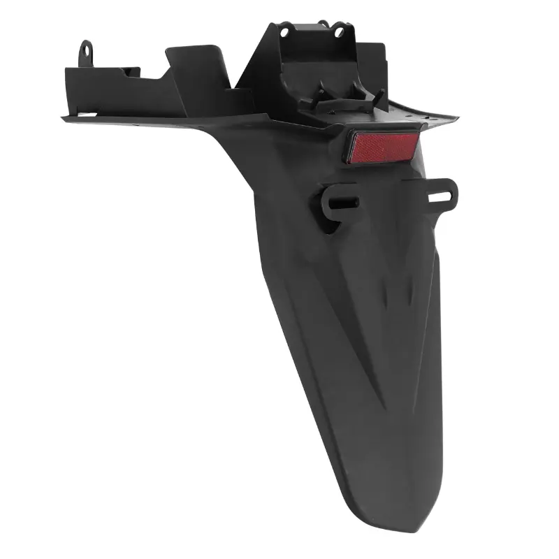 Anpassbare hintere Kotflügelschürze für Yamaha 125 N-MAX 2015+2020 schwarz (OEM: 2ds-f1611-00) (einzeln verkauft) -P2R