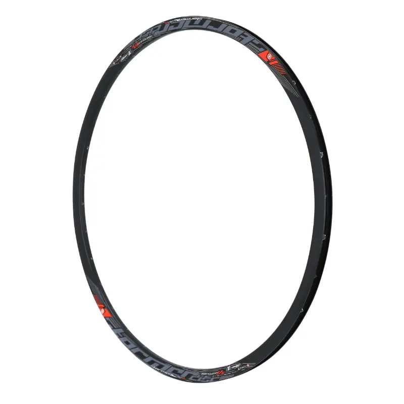 Jante route 700 Velox Stormer noir 32T disque tubeless ready double paroi profil 24MM - 622X17C