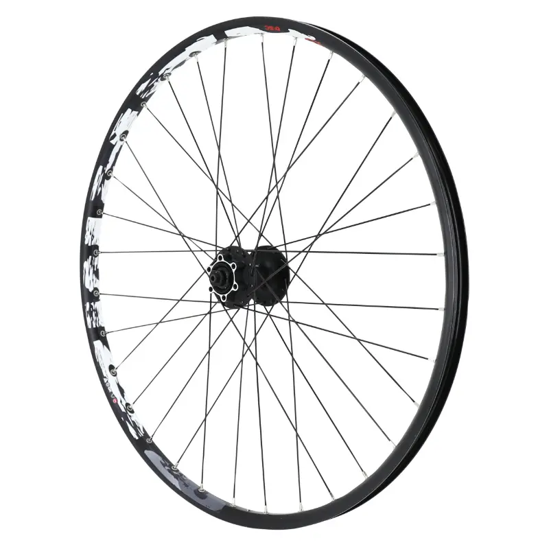 Roue VTT 26" Velox avant disque 6 trous moyeu Shimano M475 jante 21C