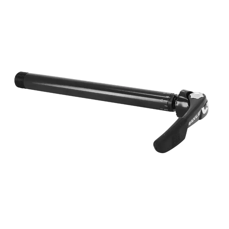 Steckachse - Boost-Schnellspanner vorne Rockshox Gewinde M15 x 1.5 MM maxle ultimate 15 x 110 schwarz pike-lyrik (158 MM ohne Anschlag inkl. Gewinde 9 MM) für B1-YARI
