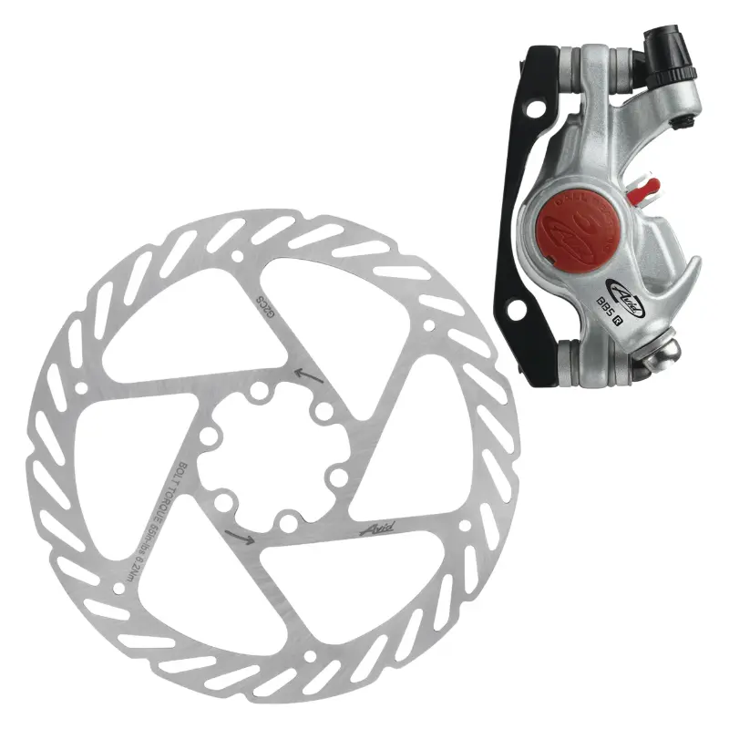 Mechanische Rennrad-Scheibenbremse hinten SRAM Avid BB5 Bremssattel + Scheibe 140 mm