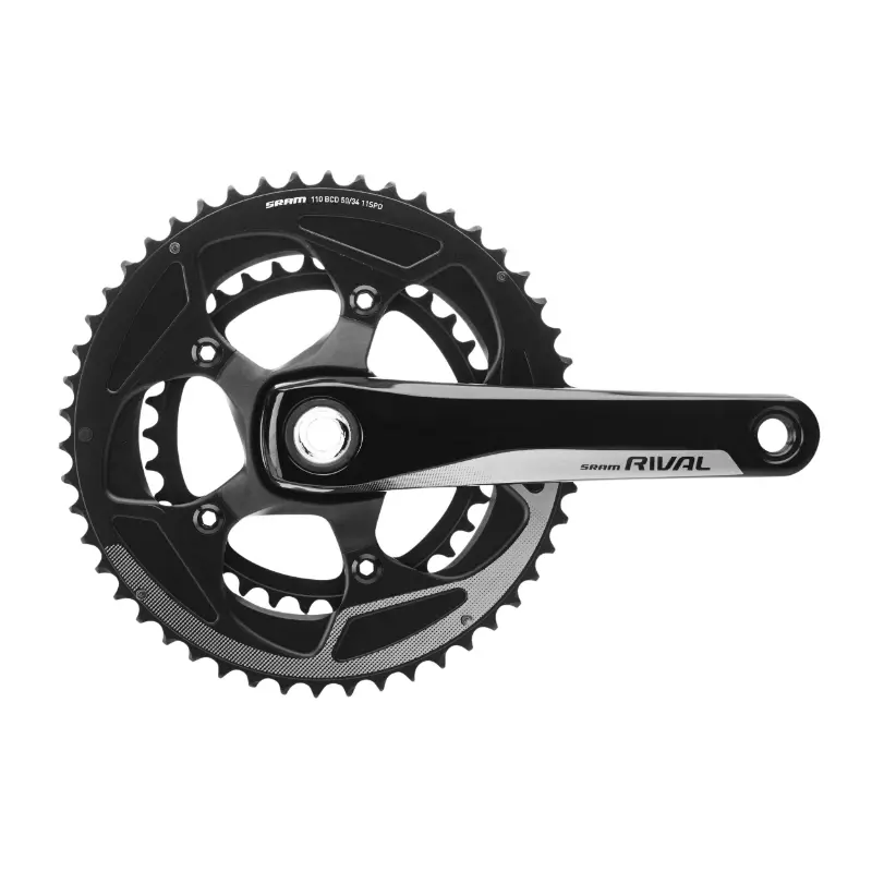 Straßen-Kurbelsatz Sram 11-fach Rival GXP schwarz BB integrierte Welle 172,5MM 36X52DTS (ohne Lager)