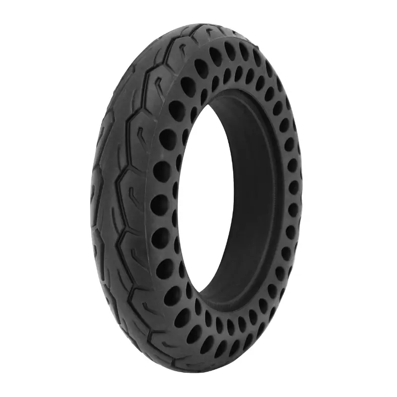 Vollgummi-Luftkammer-Reifen für Tretroller 10 x 2.125 schwarz P2R