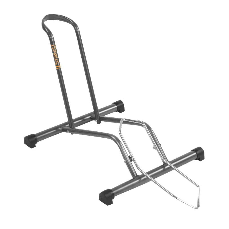 Officine Parolin Stabilus 自転車1台用ディスプレイスタンド 前輪または後輪固定 26"-27.5"-29"-700C対応 グレー