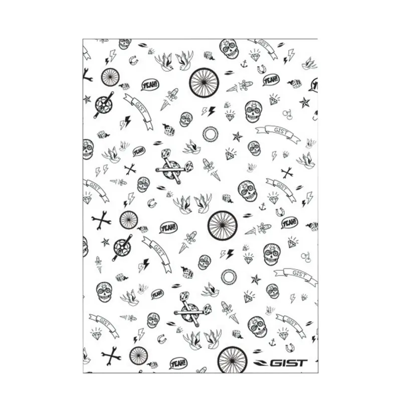 Bandana tour de cou GIST Tattoo blanc 5886