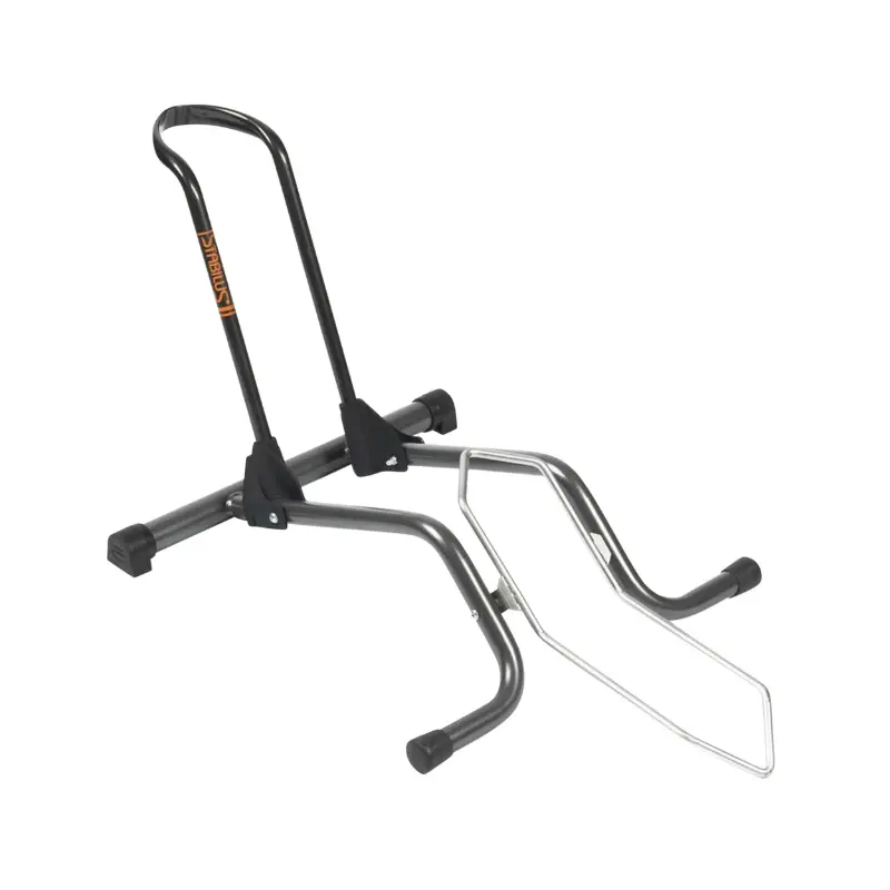 Fahrradständer 1 Fahrrad Officine Parolin Stabilus Befestigung Vorder- oder Hinterrad grau