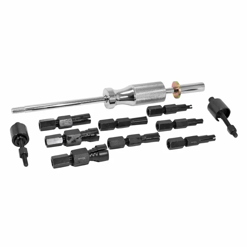 Buzzetti Ausziehwerkzeug für Motorrad-Kurbelgehäuselager + Silentbloc-Auszieher 20X17MM und 30X28MM (Durchmesser von 8 bis 30MM) (Schlagwerkzeug) - (5030) — Ansicht 2