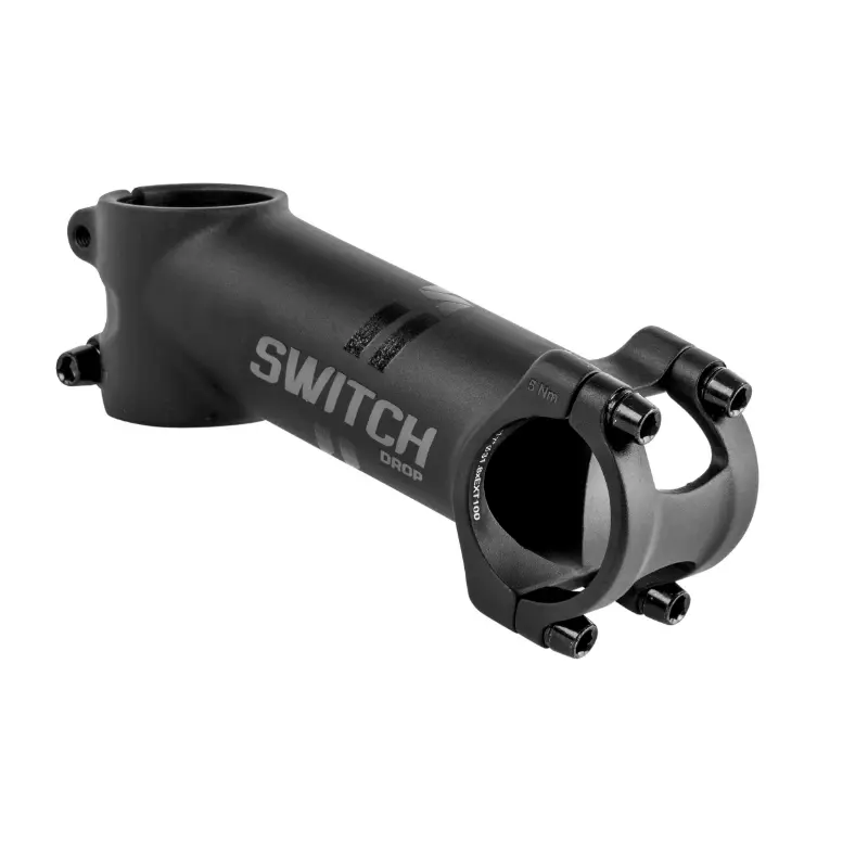 Switch Drop 블랙 VTT 스템 핸들바 31.8 mm 각도 -17° 길이 90 mm