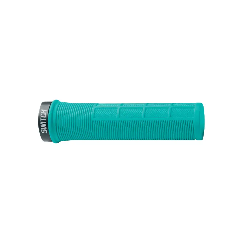 Poignées SWITCH City-VTT Supergrip Lock-on bleu clair (paire)