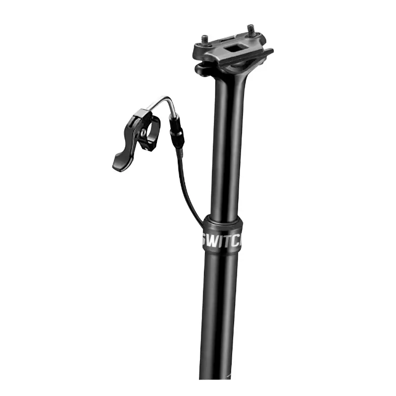 Tige de selle VTT télescopique SWITCH SW-100 alu noir diam. 27,2 L400 mm débattement 100 mm