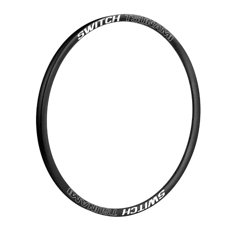 VTT リム 27.5" スイッチ ツナミ ディスク グラビティ-エンデュロ ブラック 32T チューブレスレディ ダブルウォール 584X27C