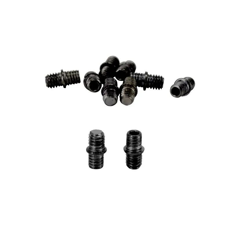 Picot - Insert pour pédale VTT plateforme descente SWITCH Newton couleur argent (sachet de 10 pcs)