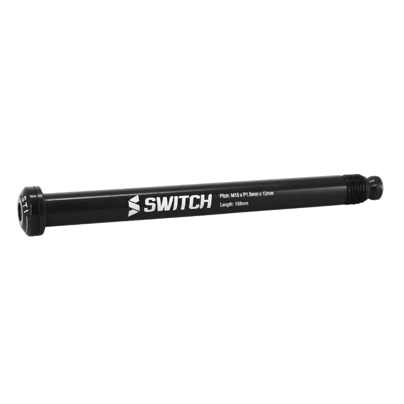 Durchsteckachse / Radnabenverschluss Switch Gewinde M15 x 1,5 mm für RockShox 15 x 110 schwarz