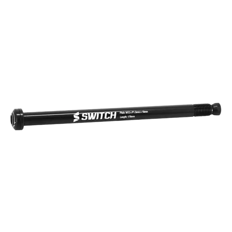 Axe traversant blocage roue arrière Boost Switch filetage M12 x 1,5 mm Syntace 12 x 148 noir