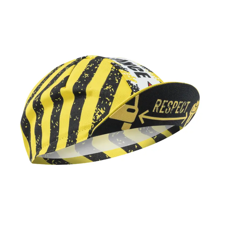 Kappe GIST Style Respect Dekoration schwarz-gelb -5951