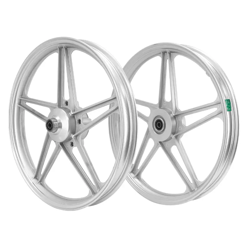 Джанта за велосипедно колело 17" тип Bernardi за Peugeot 103 MVL Vogue сребриста (чифт)