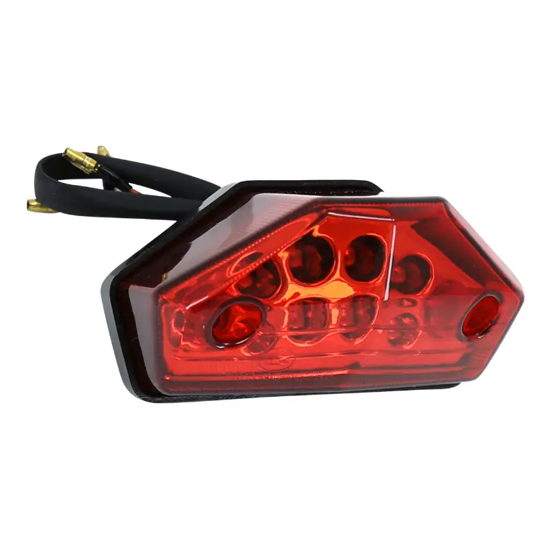 Rieju 50 MRT 호환 박스형 50cc LED 레드 리어 테일램프 P2R