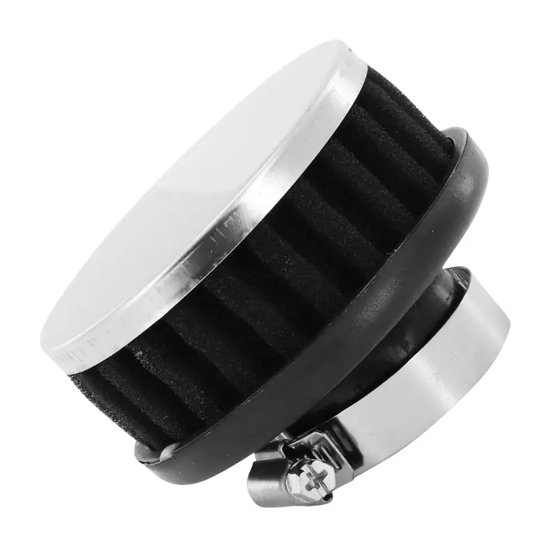 Luftfilter Replay R Box FD Chrome-Schwarz gerade Befestigung Durchm 35-28