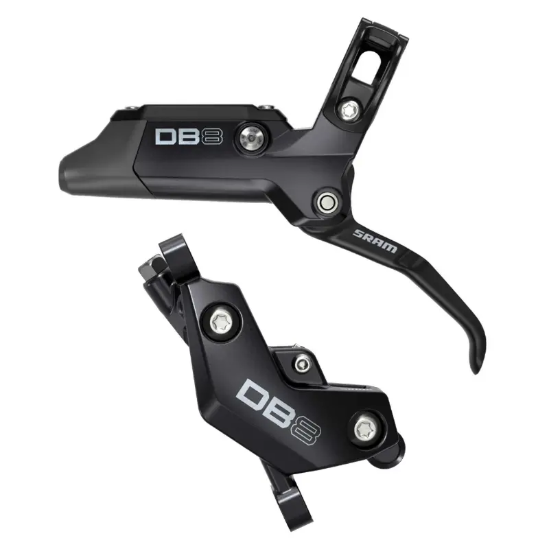 Хидравличен спирачен супорт SRAM DB8 преден черен флексов шланг 950 mm