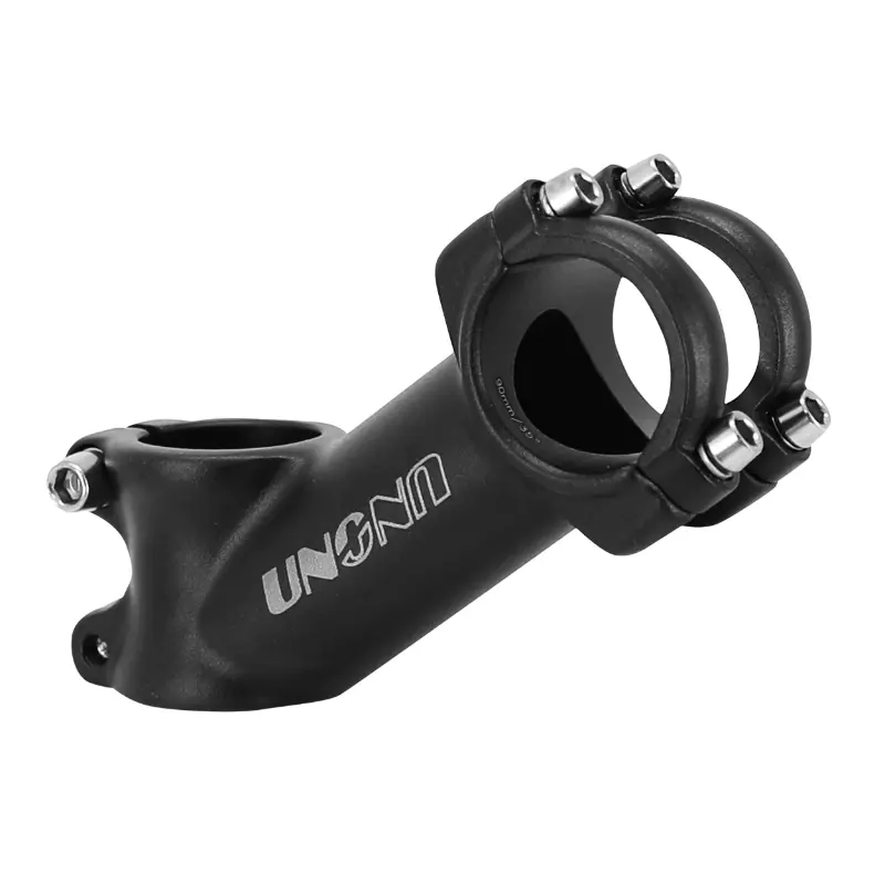 Potence VTT UNO aluminium 6061 noir relevé 35° 31,8 90 mm pour fourche 1"1/8