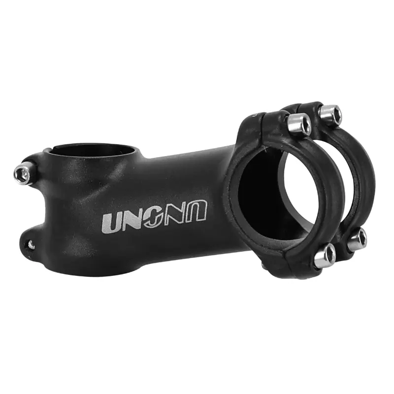 Potence VTT UNO alu 6061 noir relevé 12° 31,8 70 mm pour fourche 1"1/8