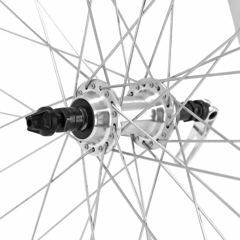 Vēlērriteņa ritenis VELOX 26" M110 aizmugurējais melns sudraba rumbas brīvgaitas ritenis 7-6-5V lieta 21C — skats 3