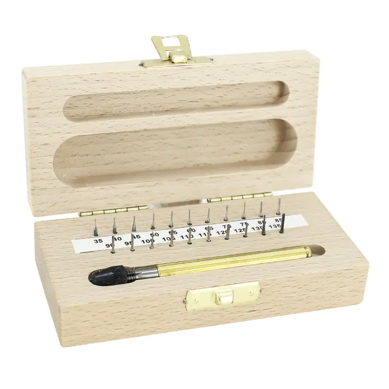 Alésor gicleur de carburateur à main Ø 0,35 à 1,35 - Coffret de 21 alésor TIVOLY