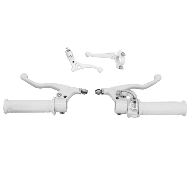 Kit poignée-levier cyclo Targa Mini métal blanc Sélection P2R