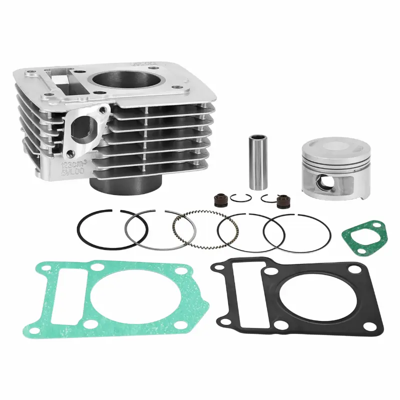 Cylindre moto P2R adaptable Yamaha 125 YBR, XT-Beta 125 RR 4T, Rieju 125 Marathon 4T, Tango 4T, Orcal Sprint, Astor 4T (54 mm - axe 15 mm)