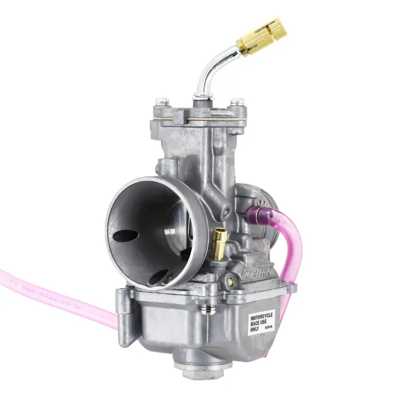 Originalvergaser Keihin PWK 28 mit Zugstarter (Vergaserstößel chrom) (1000-28s-a001) — Ansicht 2