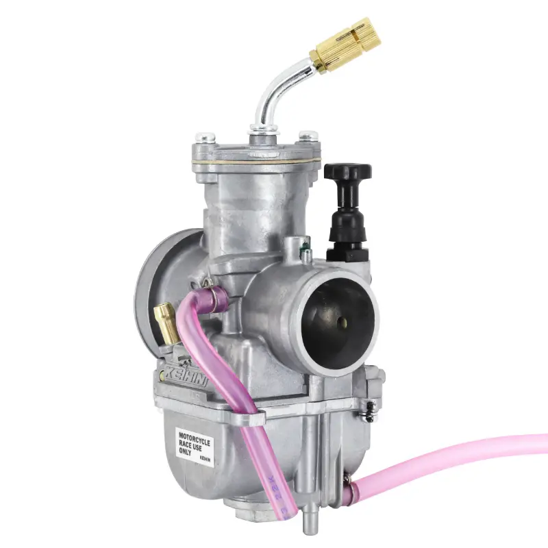 Originalvergaser Keihin PWK 28 mit Zugstarter (Vergaserstößel chrom) (1000-28s-a001) — Ansicht 3