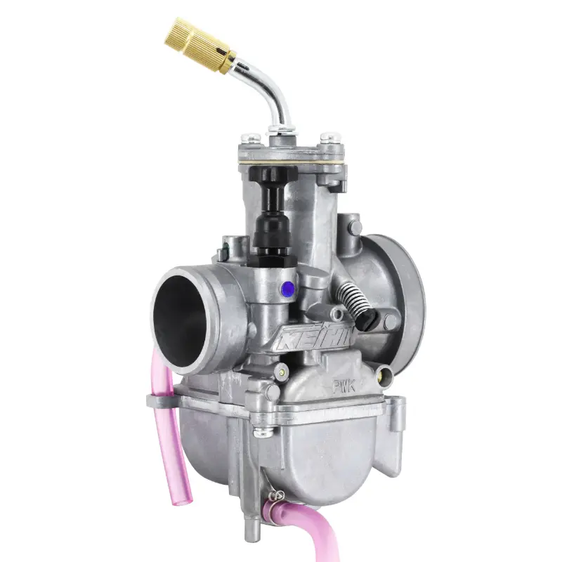 Originalvergaser Keihin PWK 28 mit Zugstarter (Vergaserstößel chrom) (1000-28s-a001) — Ansicht 4