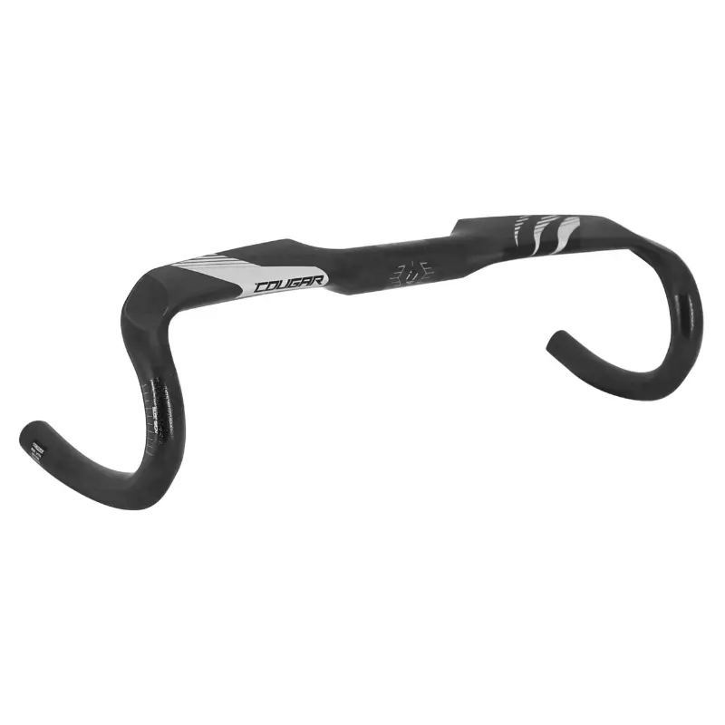 Cintre route Controltech cougar alu 31,8 l 44 exterieur (axe-axe 42CM) 370G compatible cable interne reach 75MM haut 125MM