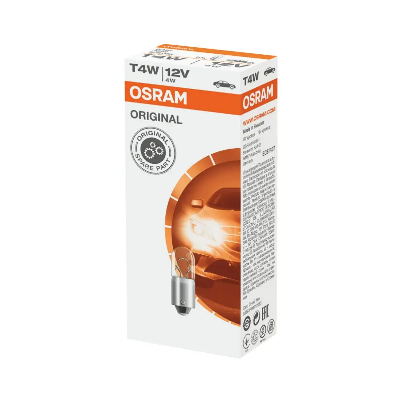 Osram 12V 4W Ba9s 표시등 전구 (x10) — 7번째 뷰
