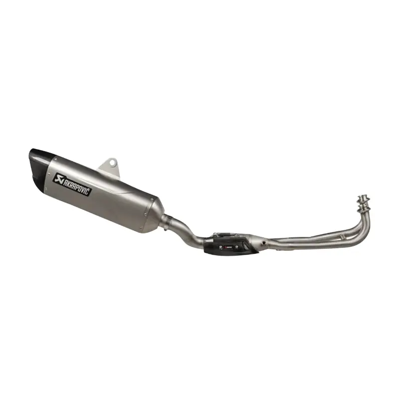 Pot maxiscooter Akrapovic pour yamaha 560 TMAX 2022+ (ligne complete titane) (s-y5r8-hilt) (homologue ce)