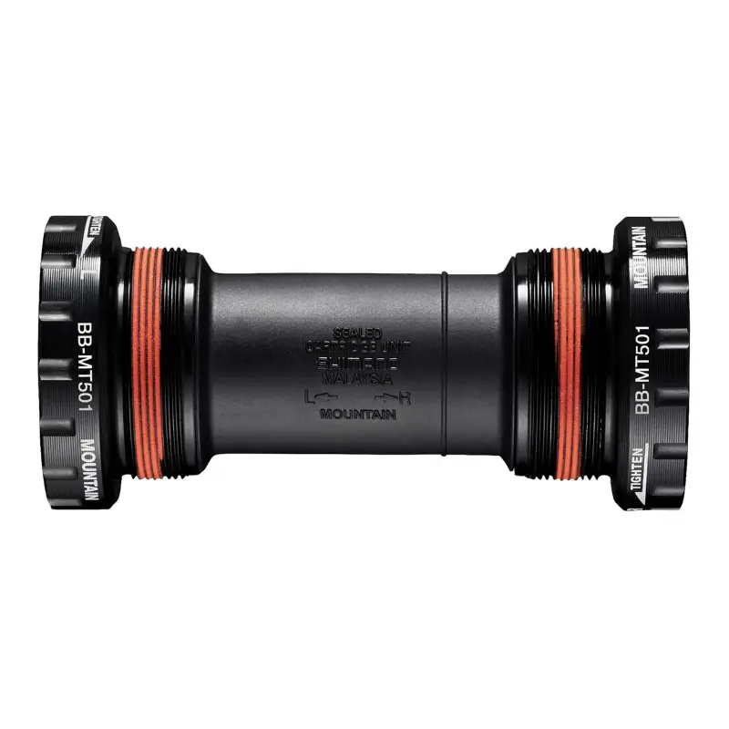 Shimano Deore-Sora スレッド式 ボトムブラケット マウンテンバイク用 BSC 1,37x24 24mm軸 (MT501B)