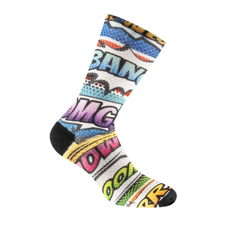 Chaussettes socquettes été Gist Trendy Comics Bang multicolor 38-42 écologique hauteur 20 cm (paire)