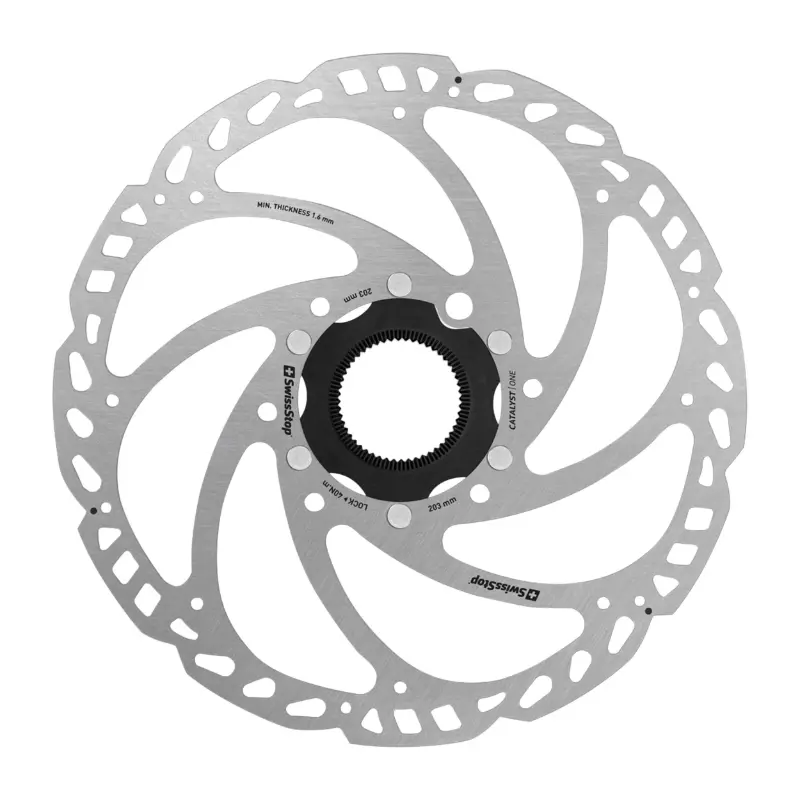 Disque de frein VTT Centerlock Swissstop Catalyst One 203 mm