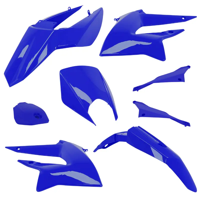 Karosserie/Verkleidung 50 adaptierbar Derbi 50 Senda DRD 2011-2017 brillantblau Satz 8 Teile P2R