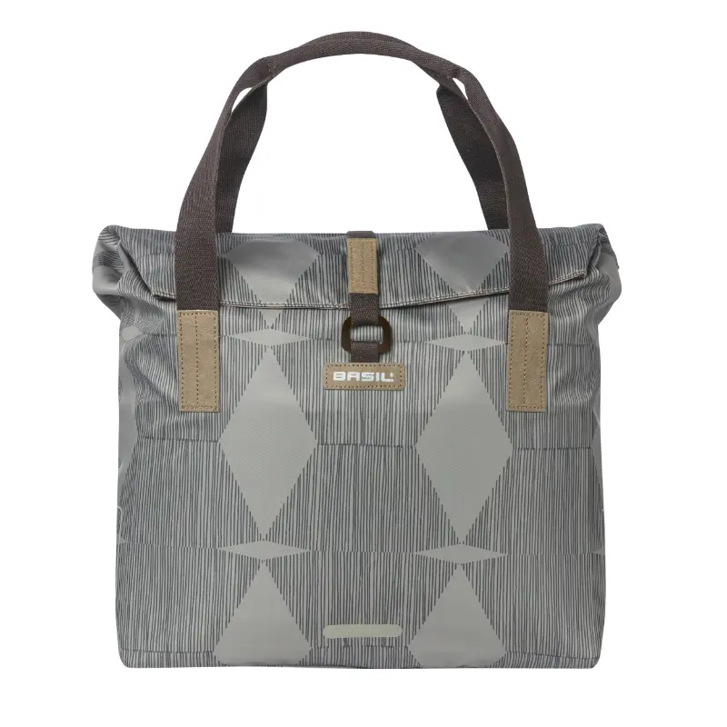 Boční zadní cyklobrašna Basil City Shopper Elegance taupe 20-26L — pohled 2