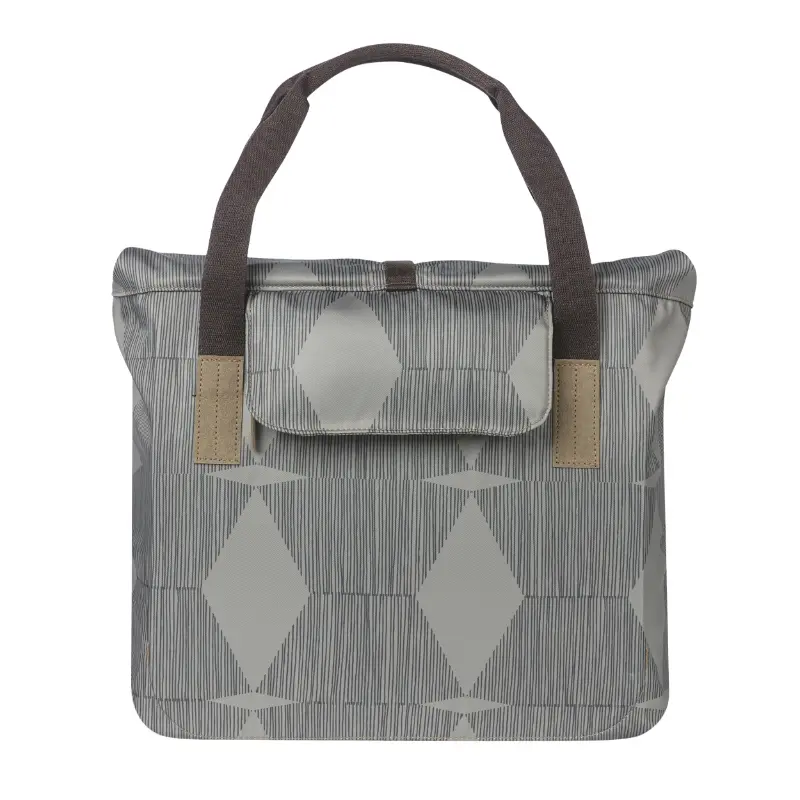 Boční zadní cyklobrašna Basil City Shopper Elegance taupe 20-26L — pohled 3