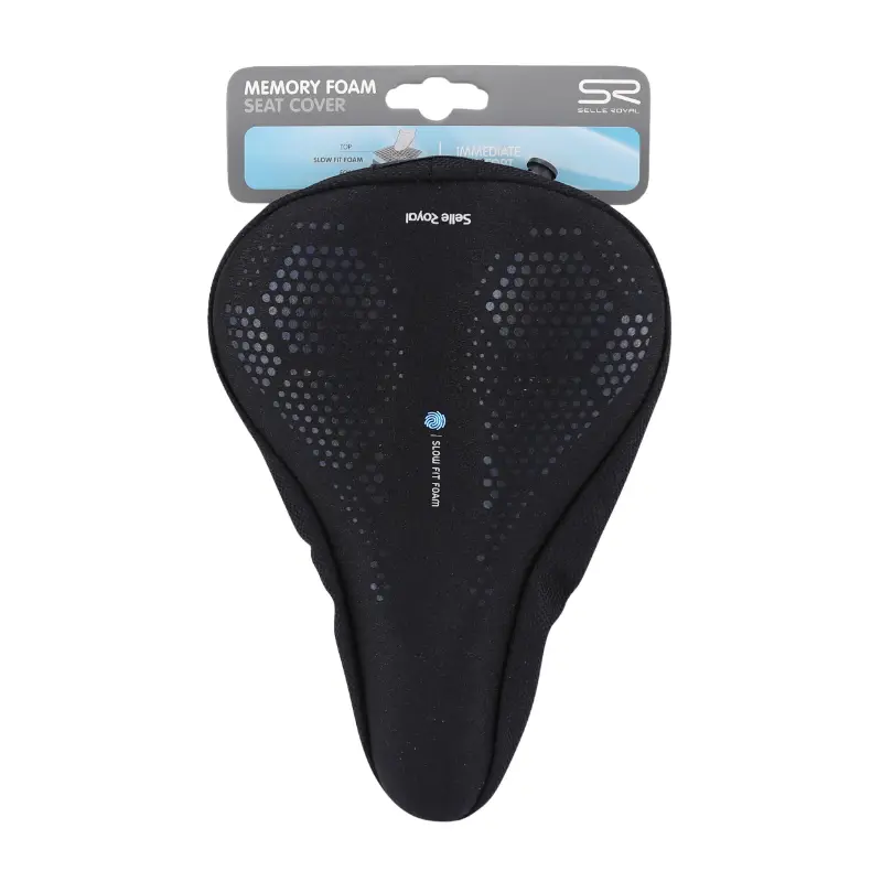 Fahrradsattelbezug Selle Royal schwarz mit Memory-Effekt Medium (270X190MM) 160G — Ansicht 3