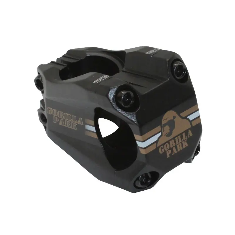 MTB Vorbau Uno/Kalloy Gorilla Aluminium ultrarigide schwarz matt 15° 31,8 x 40 mm