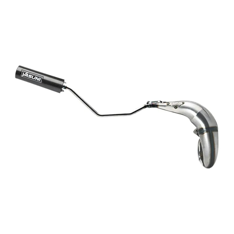 Silencieux Yasuni Cross ML verni pour Sherco 50 SE-R, SE-RS, SM-R, SM-RS passage haut carbone TUB807TC-D72