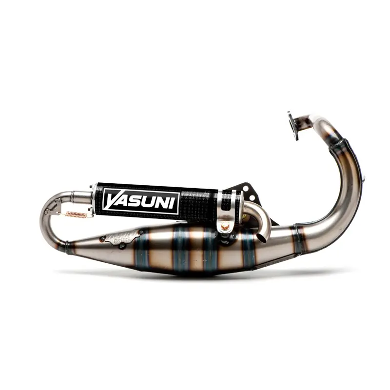 Schalldämpfer Yasuni Cross ML lackiert für Rieju 50 MRT Pro Hochdurchführung TUB807TH-D57