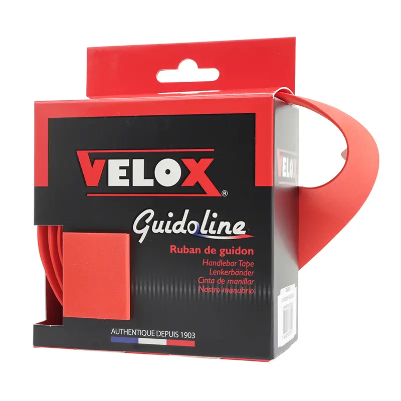 Ruban de guidon Velox Confort 4 mm rouge