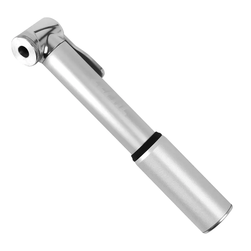 Mini-Straßenpumpe Zefal Road Micro Alu Silber 7BAR L165MM VP/VS 95G für Reifenbreite 25 bis 32MM mit Befestigungsklammern