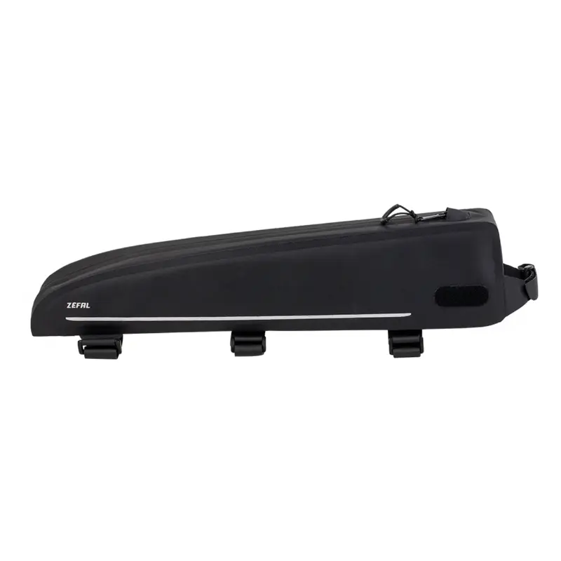 Bolsa de cuadro bicicleta Zefal z adventure T3 para 2,2L negro estanco fijación velcro ( l 440 x 45 x 100MM) cremallera estanca