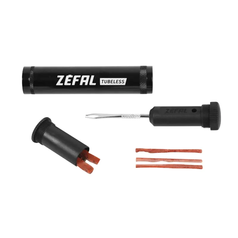 Zefal Z Bar チューブレス リペアキット ボトルケージ固定用 リペアストリング&ニードル/ナイフツール付き